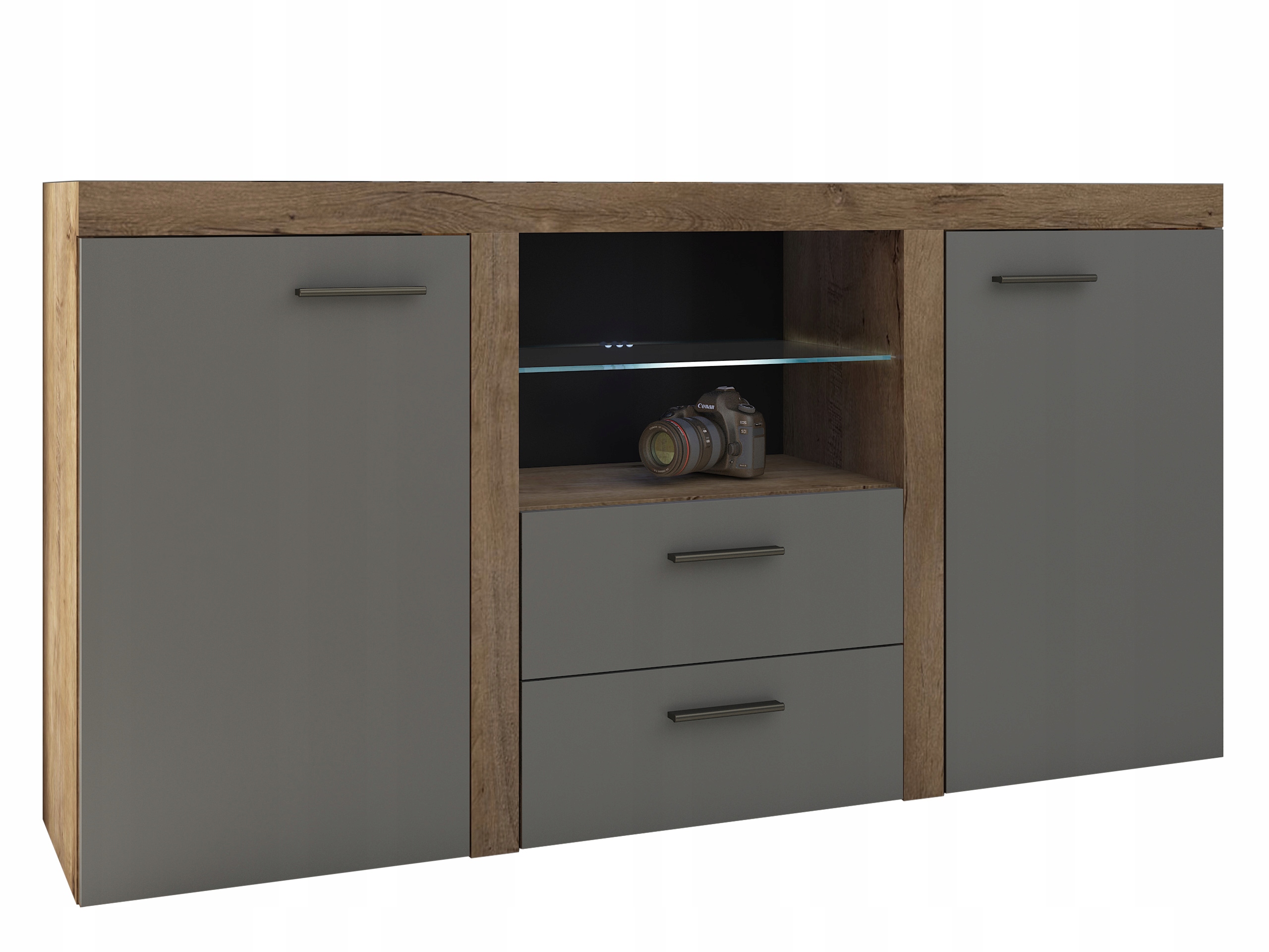 KOMODA z szufladami RUMBA L - Komody do Salonu