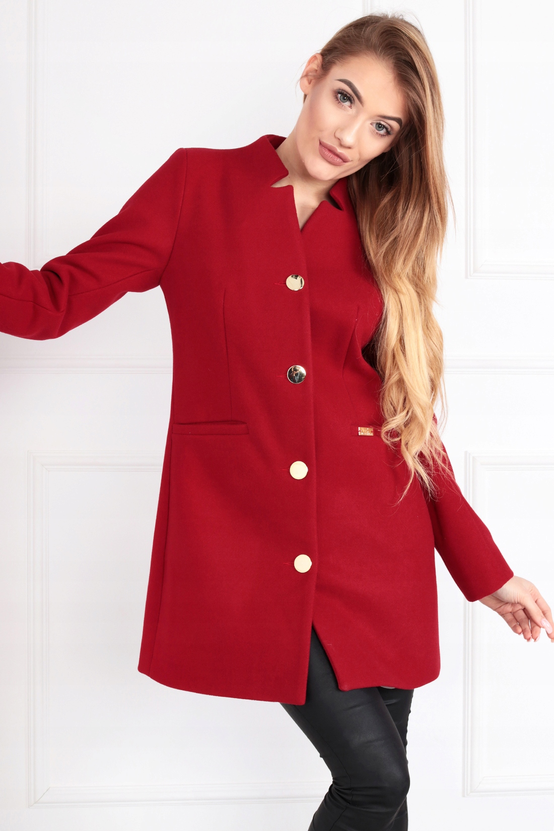 PŁASZCZ DAMSKI KURTKA KLASYCZNY ELEGANCKI WIOSNA JESIEŃ KOLORY 38 M 1921 Kolekcja Wiosna/jesień