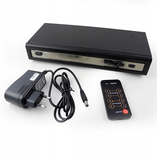 Rozgałęźnik Full Hd 1080p wzmacniacz 3D do 225MHz