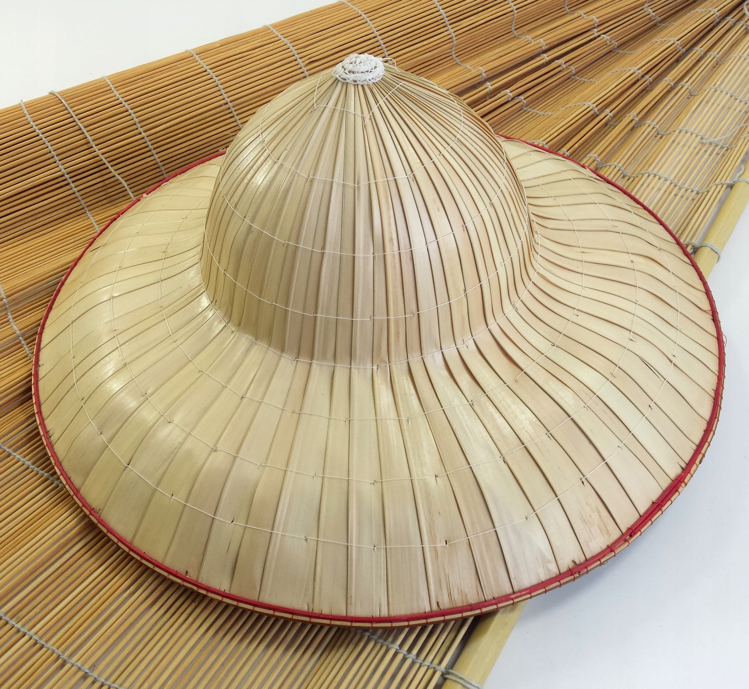 KAPELUSZ Z BAMBUSOWYCH LIŚCI EKO STYL Marka inna