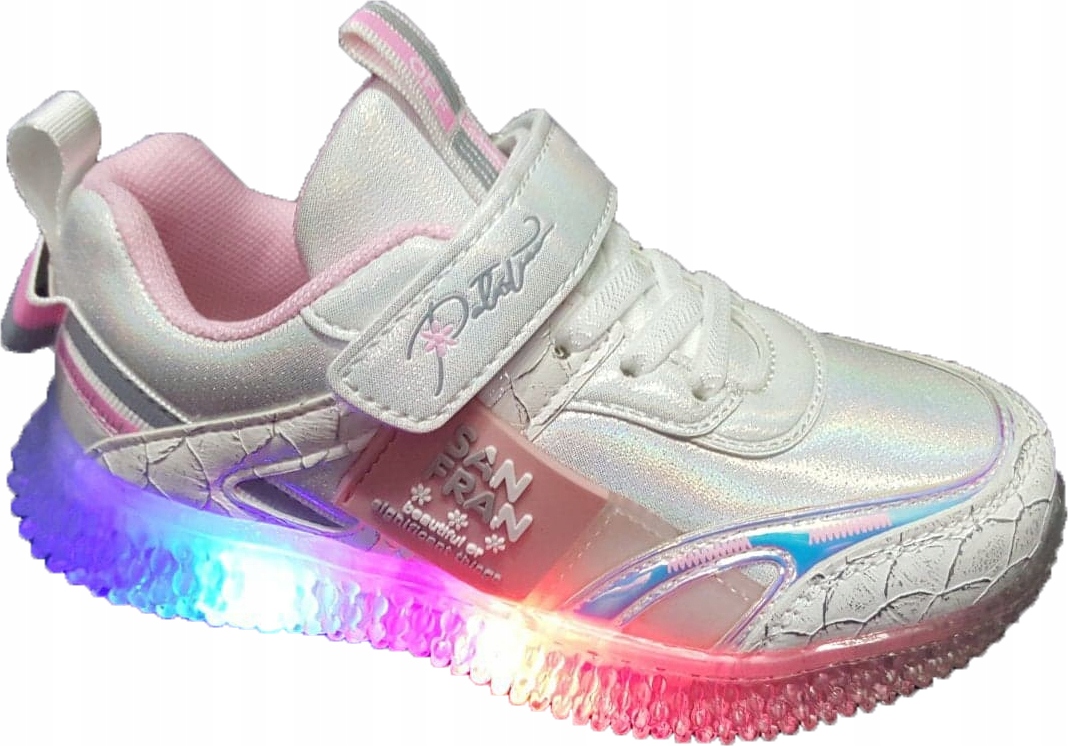 

Piękne Dziecięce Buty Z Led Adidasy Migające R.29