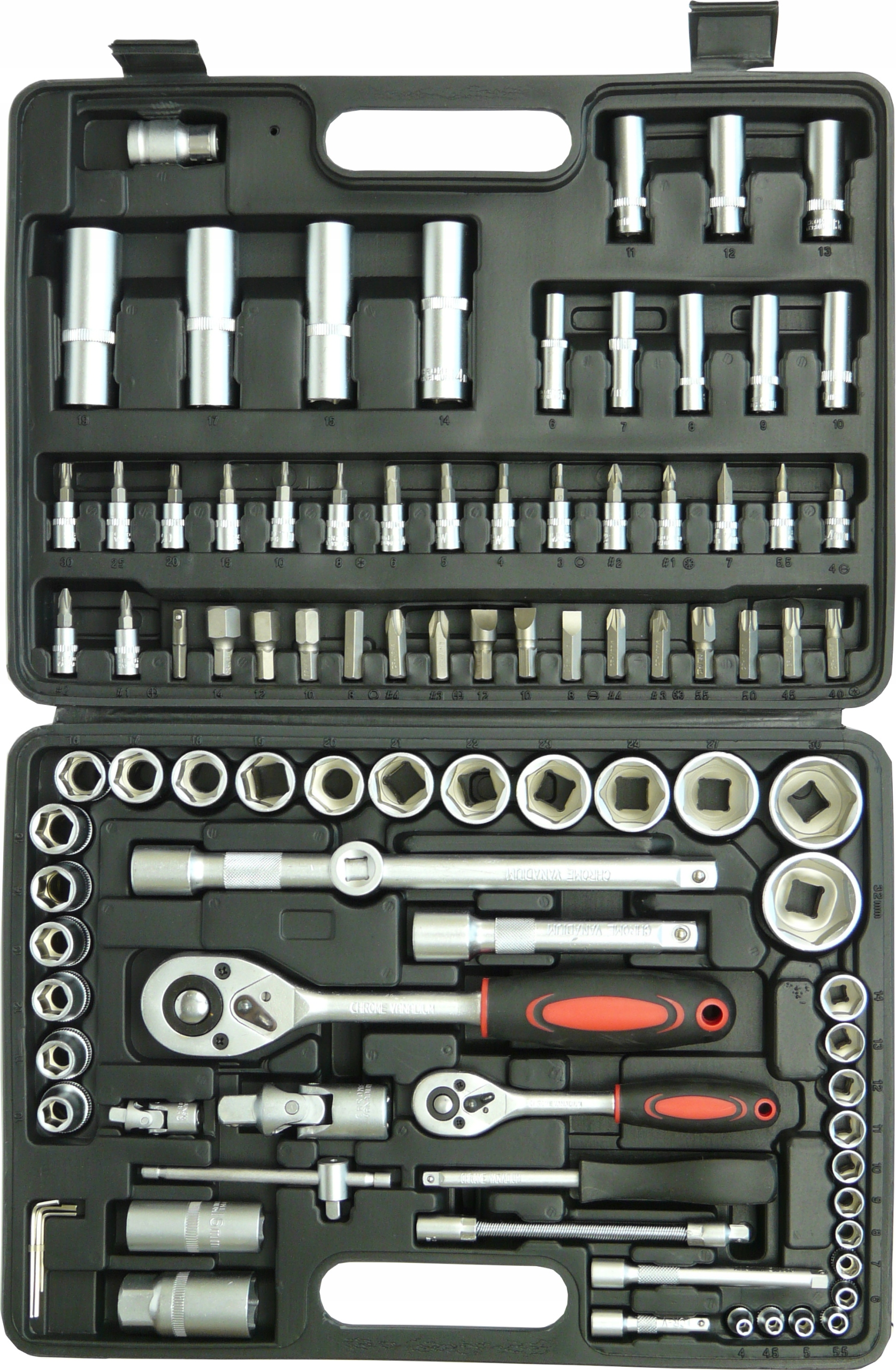 

Zestaw Kluczy Nasadowych Klucze Nasadowe 108e Torx