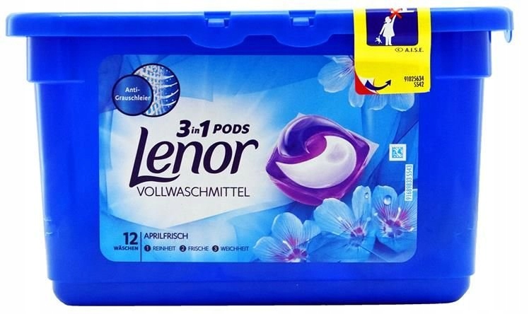 

Lenor Aprilfrisch kapsułki prania uniwersalne 12