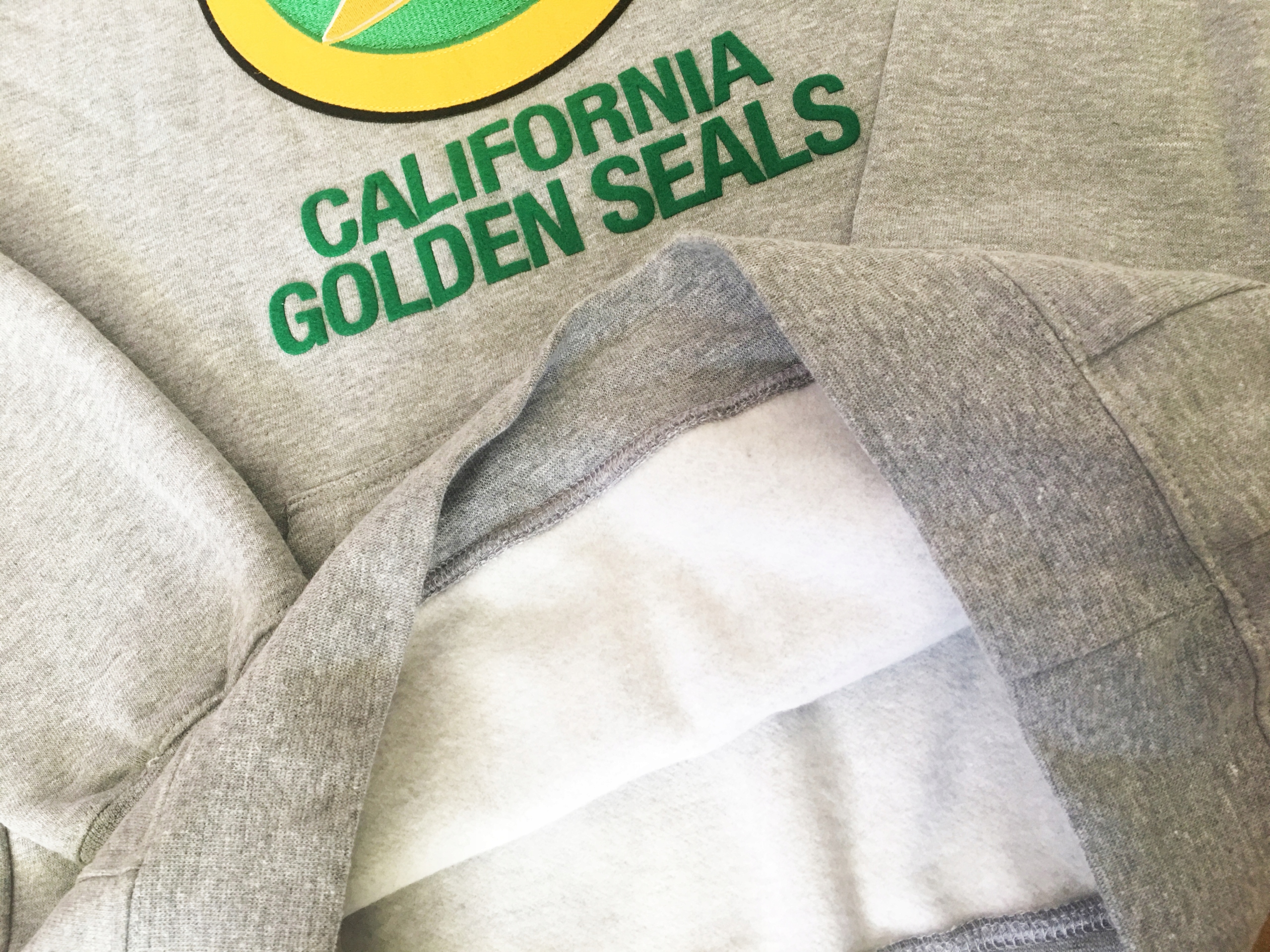 Szara bluza OTH California Golden Seals NHL S Typ bluza