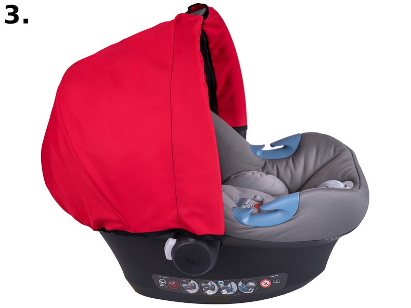 DASZEK OSŁONKA do fotelika nosidełka BUDKA NOWOŚĆ Marka Camicco