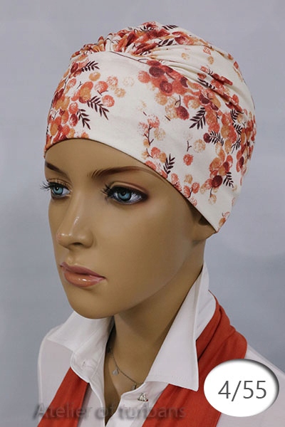 Turban MIA Bambus Turbany po chemioterapii cz.4 Skład materiałowy 95%bambou 5%elastan