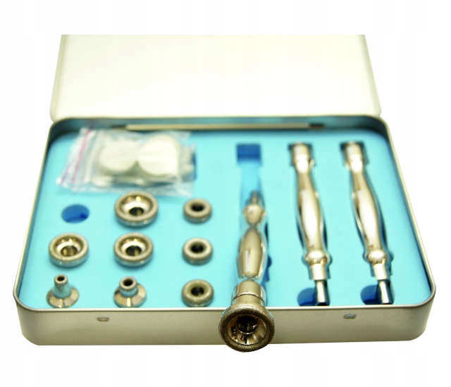 Urządzenie kosmetyczne 8w1 w walizce Peeling +LED Kod producenta Lapio PRO