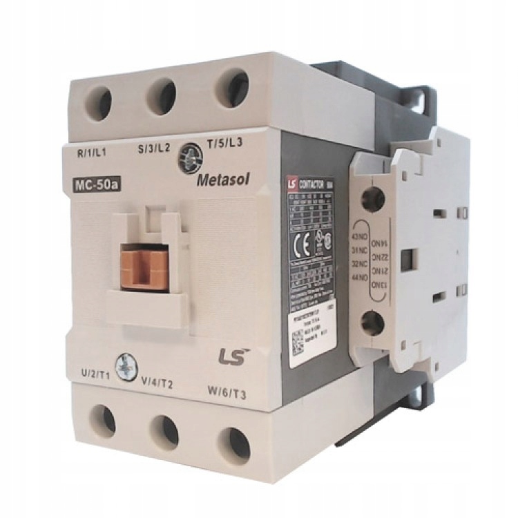 Stykač MC-50a 24VAC (22 kW; 50 A) Lg/ls/is