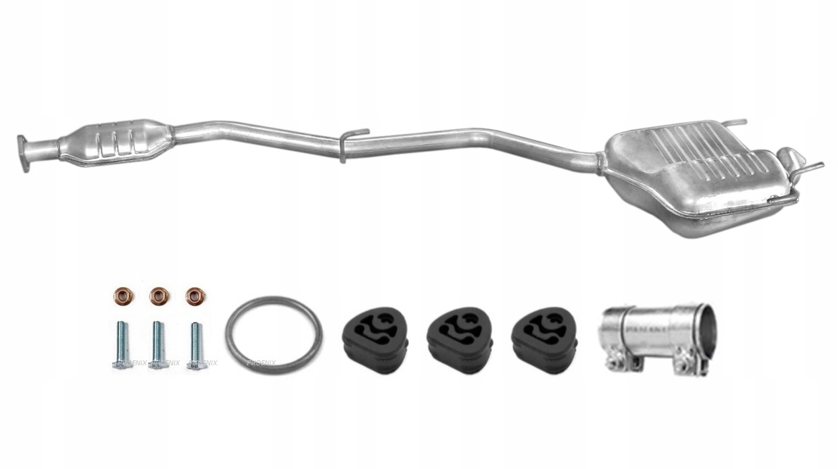 Mercedes W202 C180 C200 1.8 2.0 (1995-12/1996) Výfukový Systém