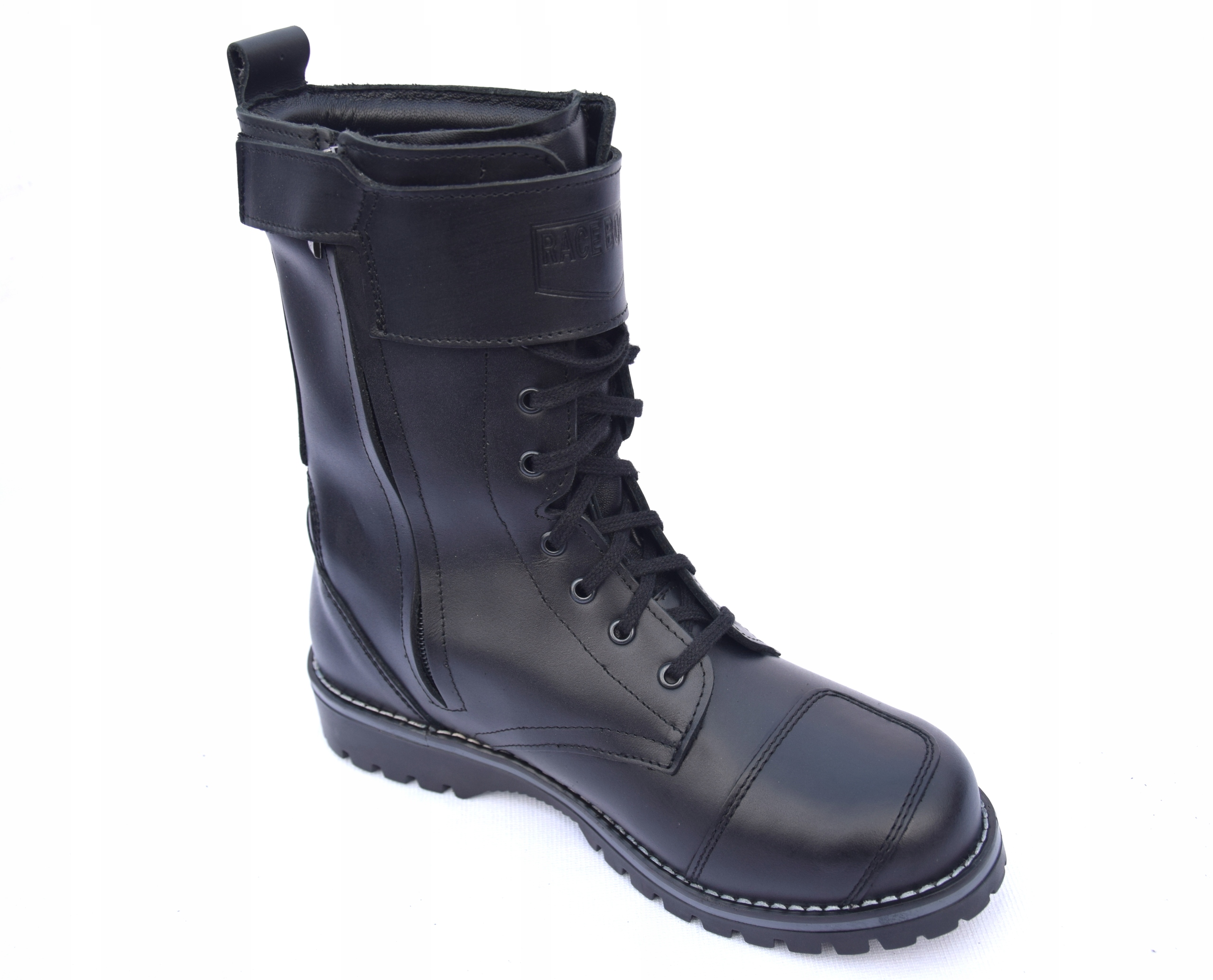 RACEBOOTS - OBUWIE MOTOCYKLOWE SKÓRZANE POLSKIE Typ Turystyczne / Adventure