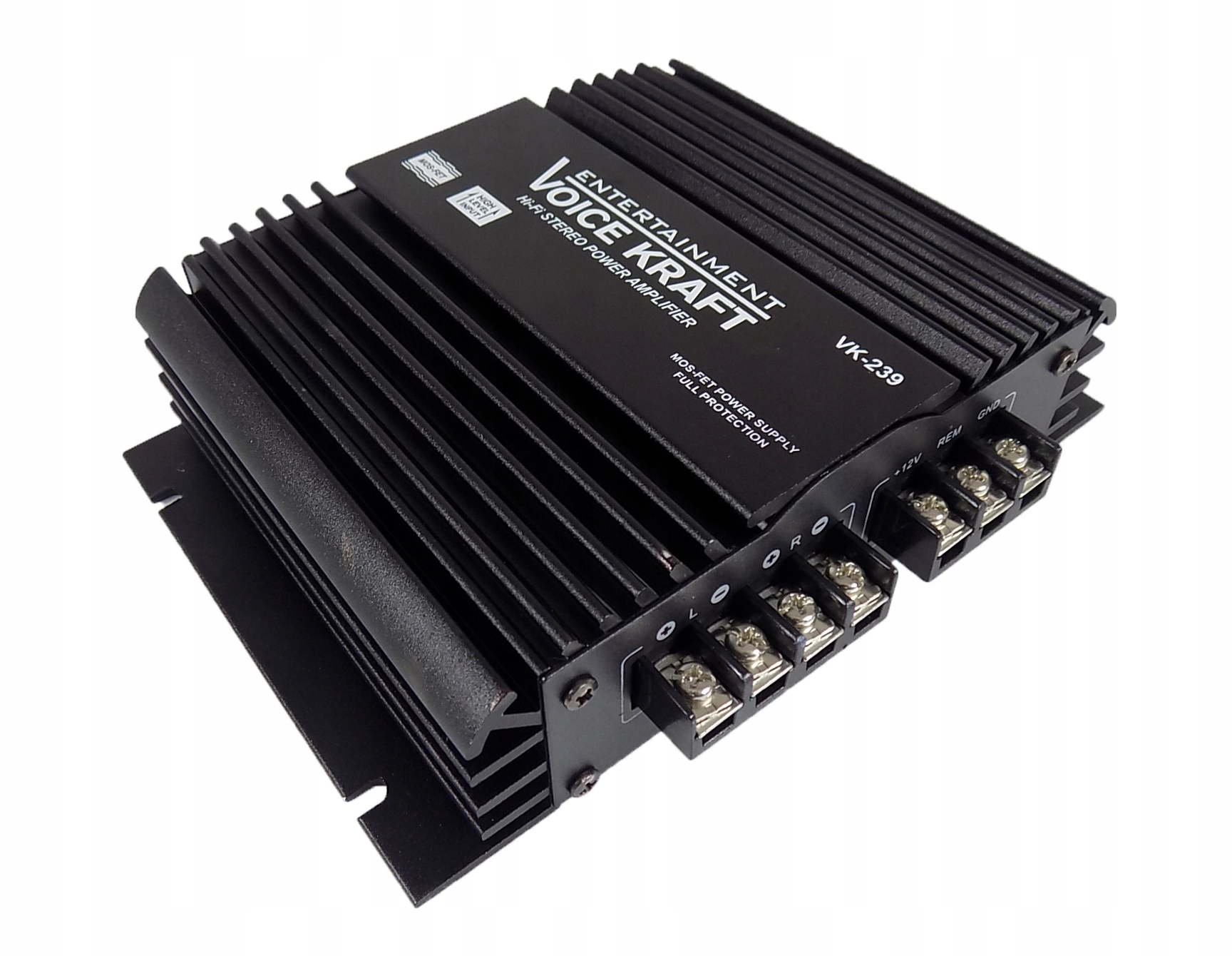 WZMACNIACZ SAMOCHODOWY VK 500W 2 KANALY ZWROTNICA Producent code 239