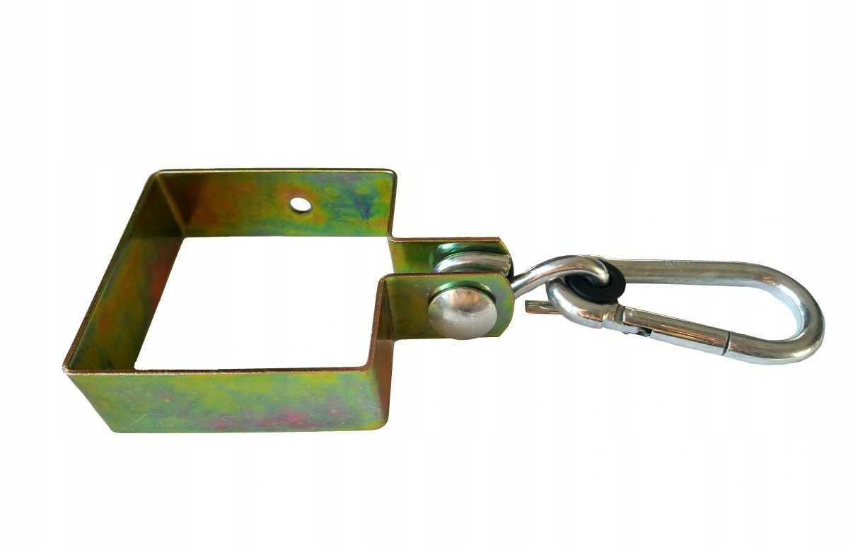 HAK OBEJMA MOCOWANIE HUŚTAWKI+KARABIŃCZYK 90x90 mm