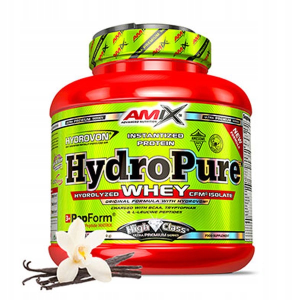 Protein hydrolyzát bílkovin Wph Amix prášek 1600 g vanilková příchuť