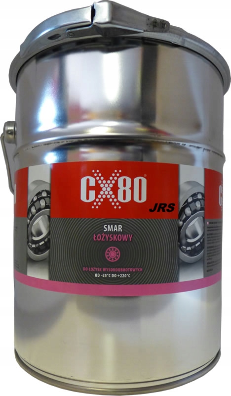 CX80 Smar DO ŁOŻYSK Litowy EP do 220°C 4,5kg Rodzaj towot