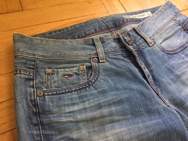 SPODNIE JEANSY damskie TOMMY HILFIGER rozm. M Stan (wysokość w pasie) średni