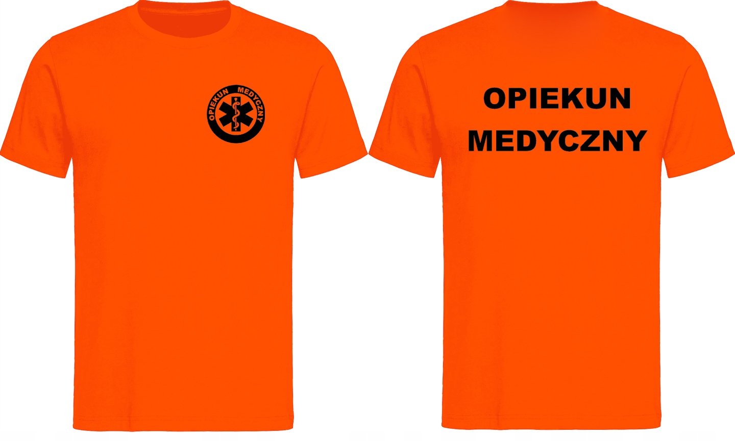 

Koszulka z nadrukiem Opiekun Medyczny, męska S-xxl