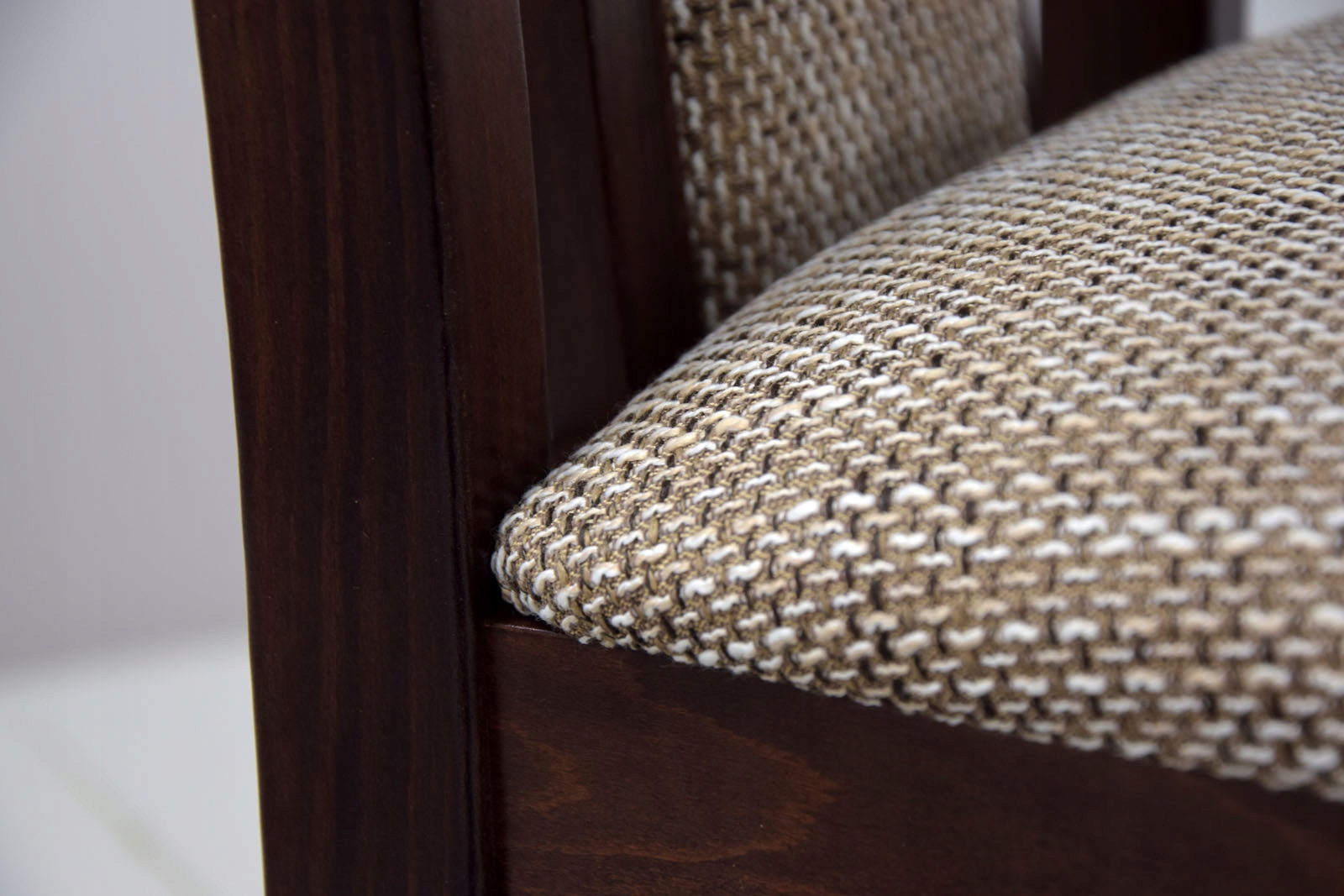 Drewniane krzesło 6szt brązowych krzeseł ORZECH Marka inna