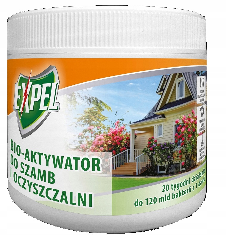 

Expel bakterie do oczyszczalni szamb aktywator 0,5