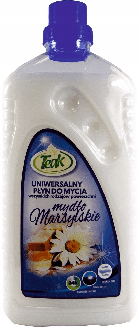 

Płyn uniwersalny Teak mydło marsylskie biały 1L