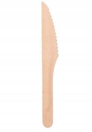 

Nóż Drewniany Jednorazowy Eko 16,5cm 100szt.
