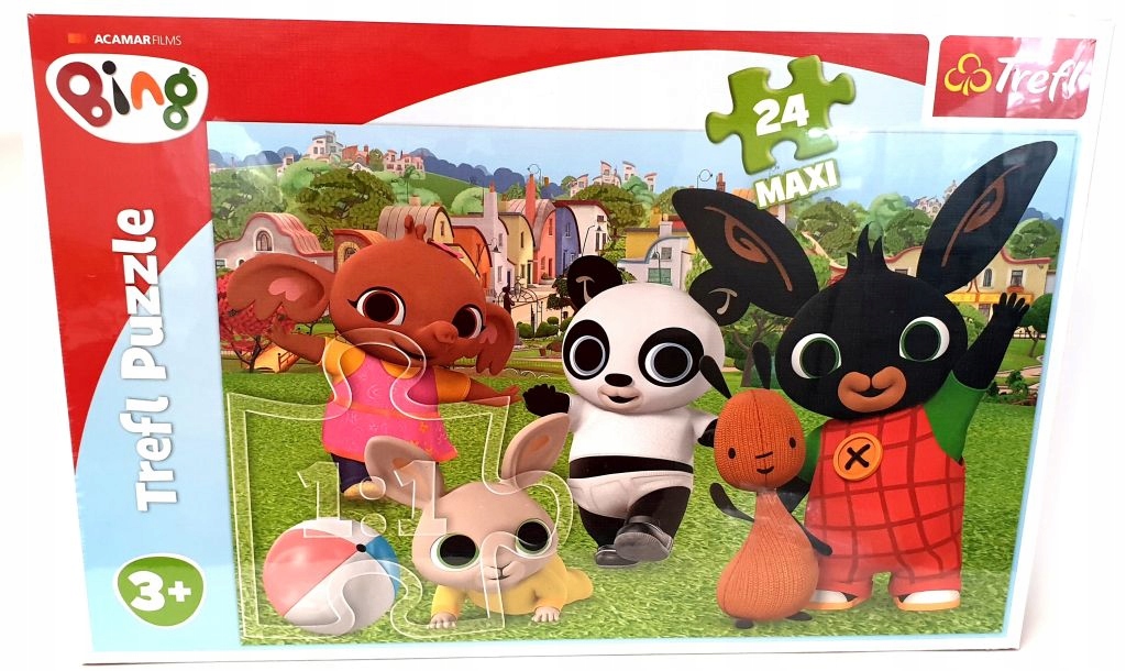 

Duże Puzzle Maxi Królik Bing 24 el 60x40 cm Sula
