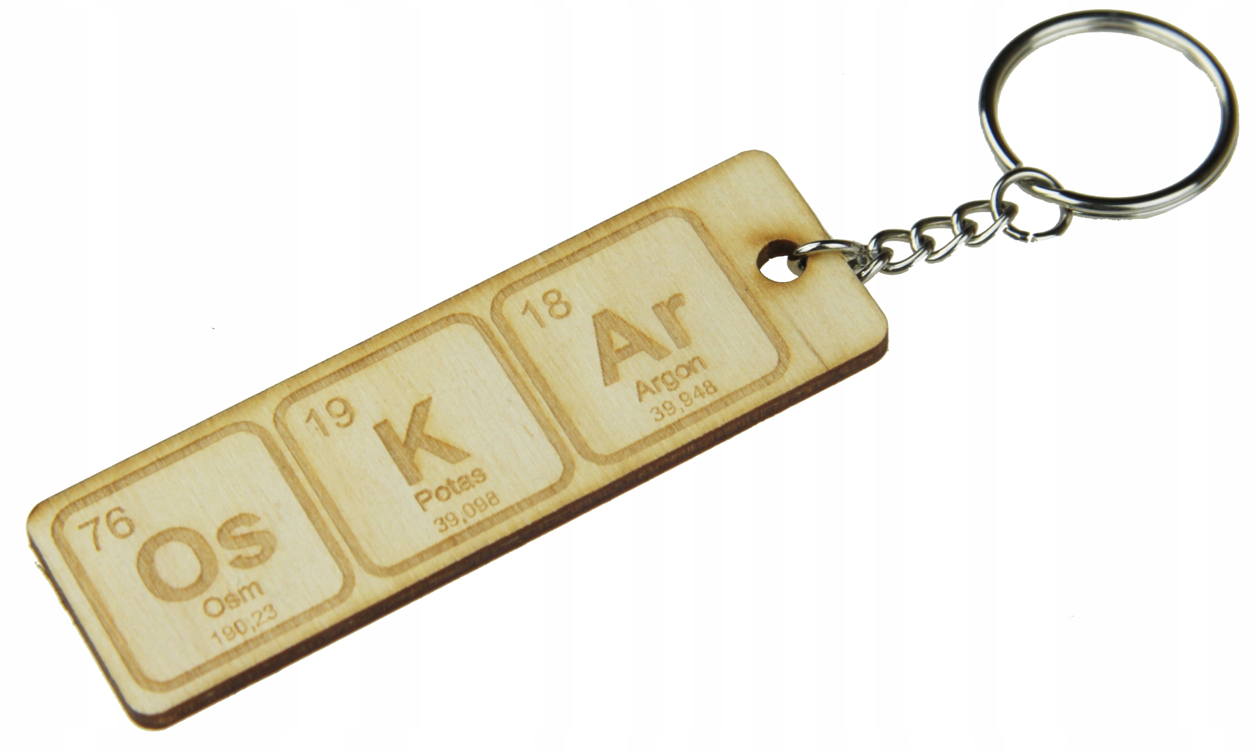 

Brelok do kluczy Chemika Sklejka