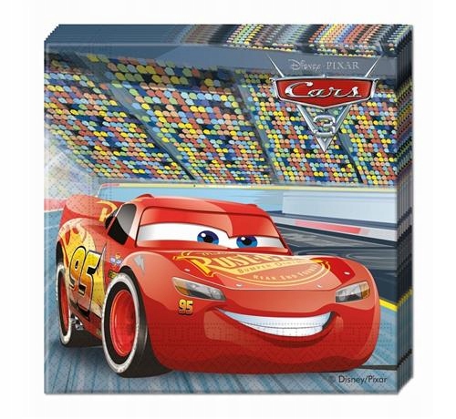 

Serwetki Cars 3 samochody 20 szt