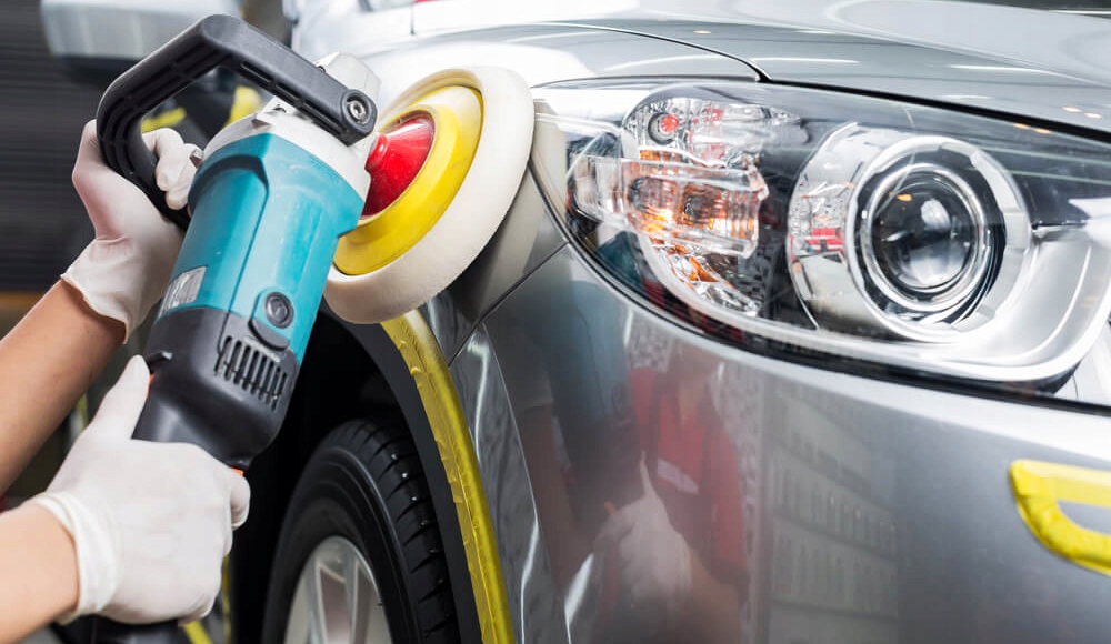 POLERKA SAMOCHODOWA SZLIFIERKA 5x GABKA PASTA Producent code KD1727