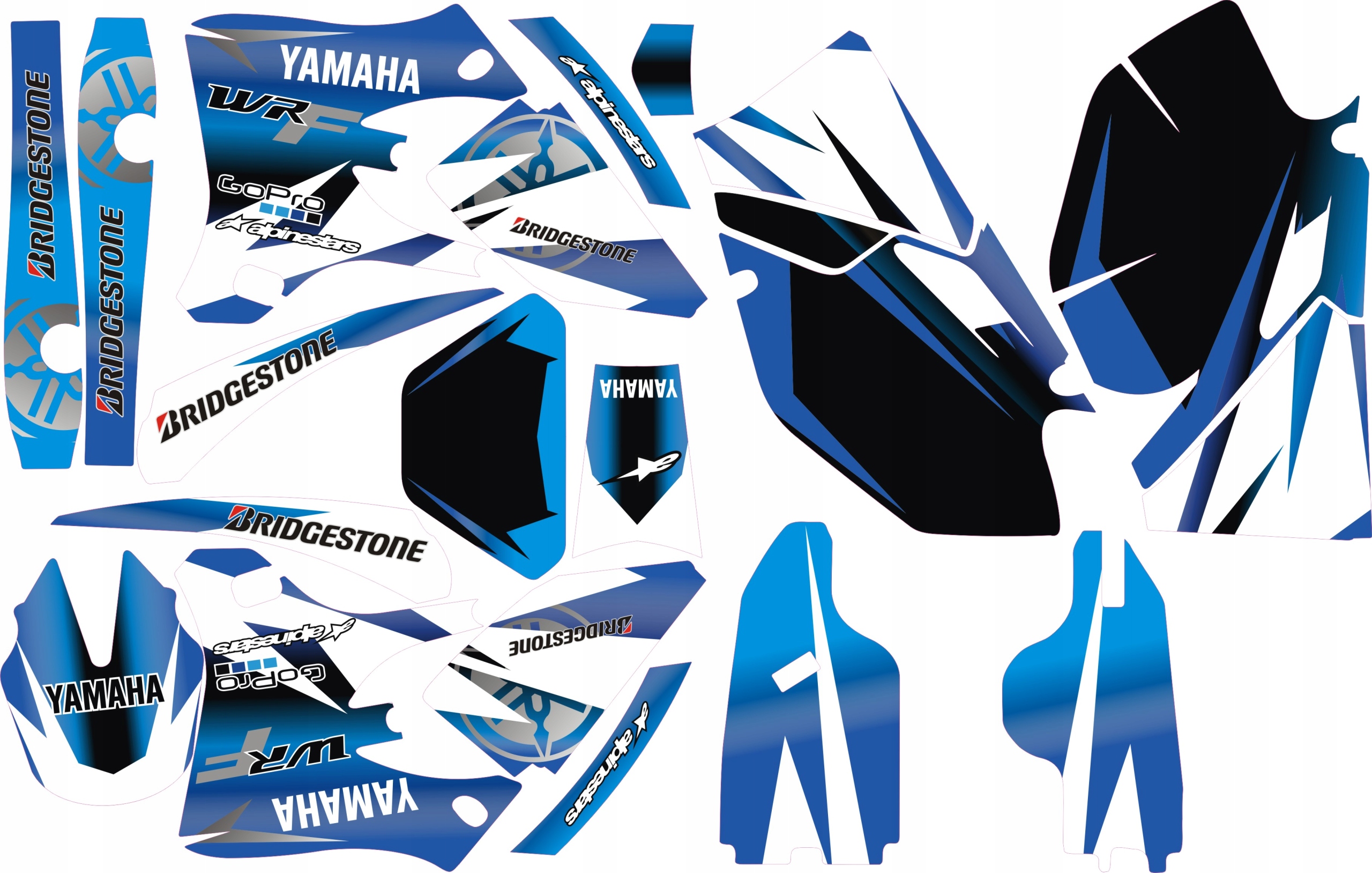 НАКЛЕЙКИ WR 450 2006' - КОМПЛЕКТ-