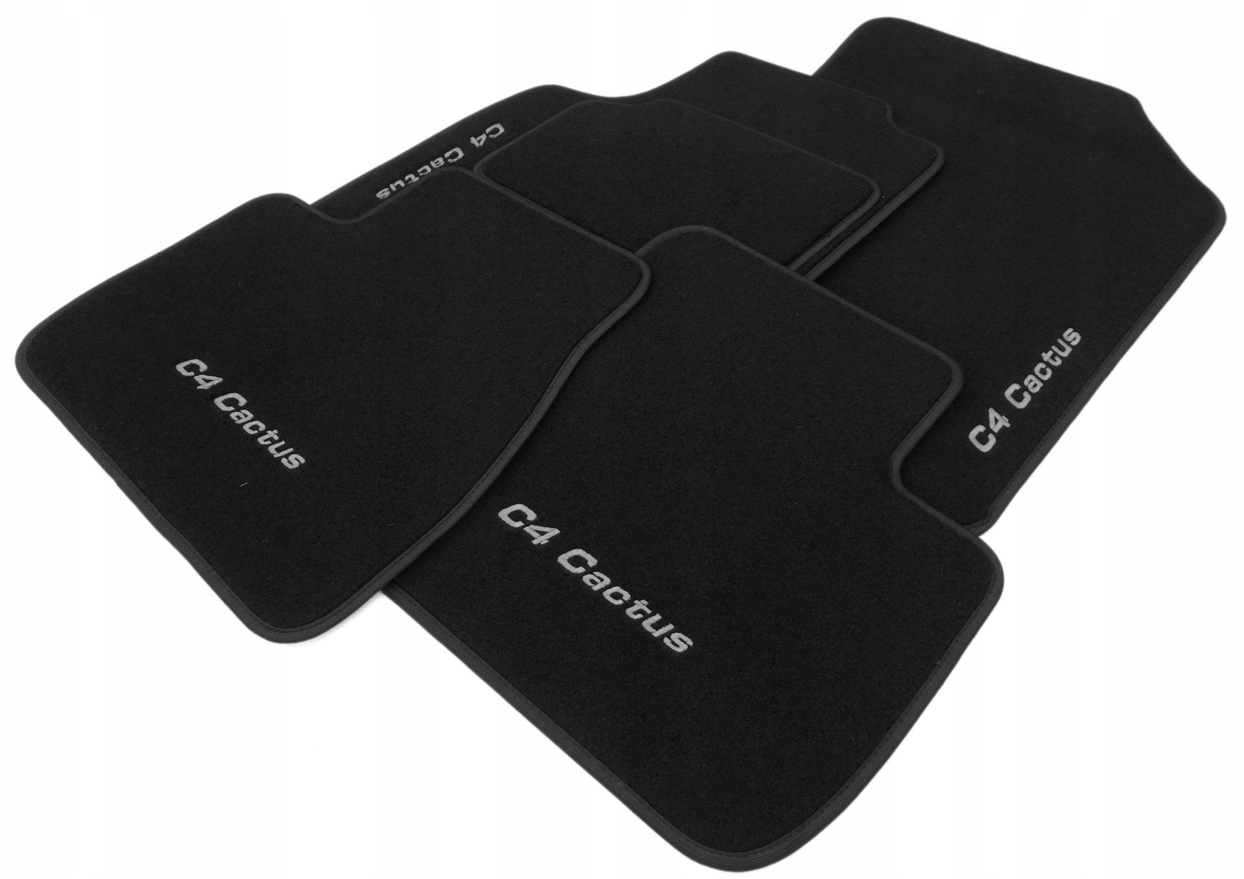 Citroen C4 Cactus Dywaniki welurowe CL HAFT x4 Multi Element Set Sets