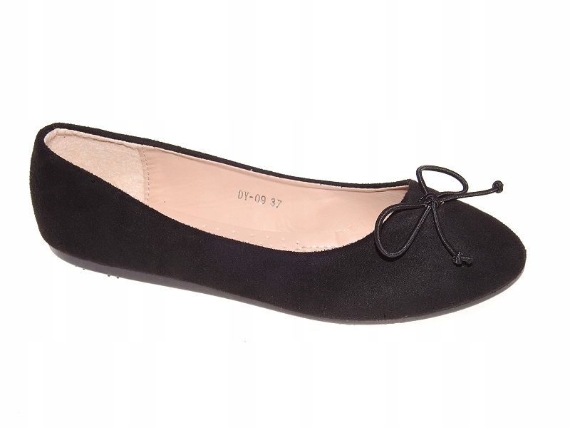 

Balerine Zamszowe DY-09 Black r.39