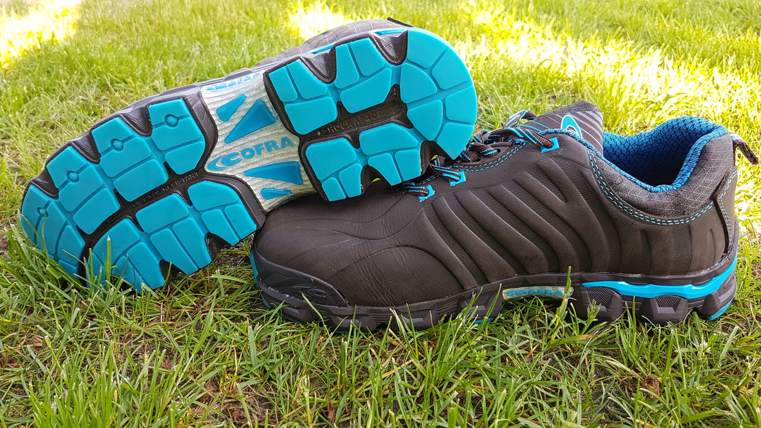 COFRA SLOWPLAY PÓŁBUTY NUBUK nosek S3 SRC HIT r.47 Długość wkładki 0 cm