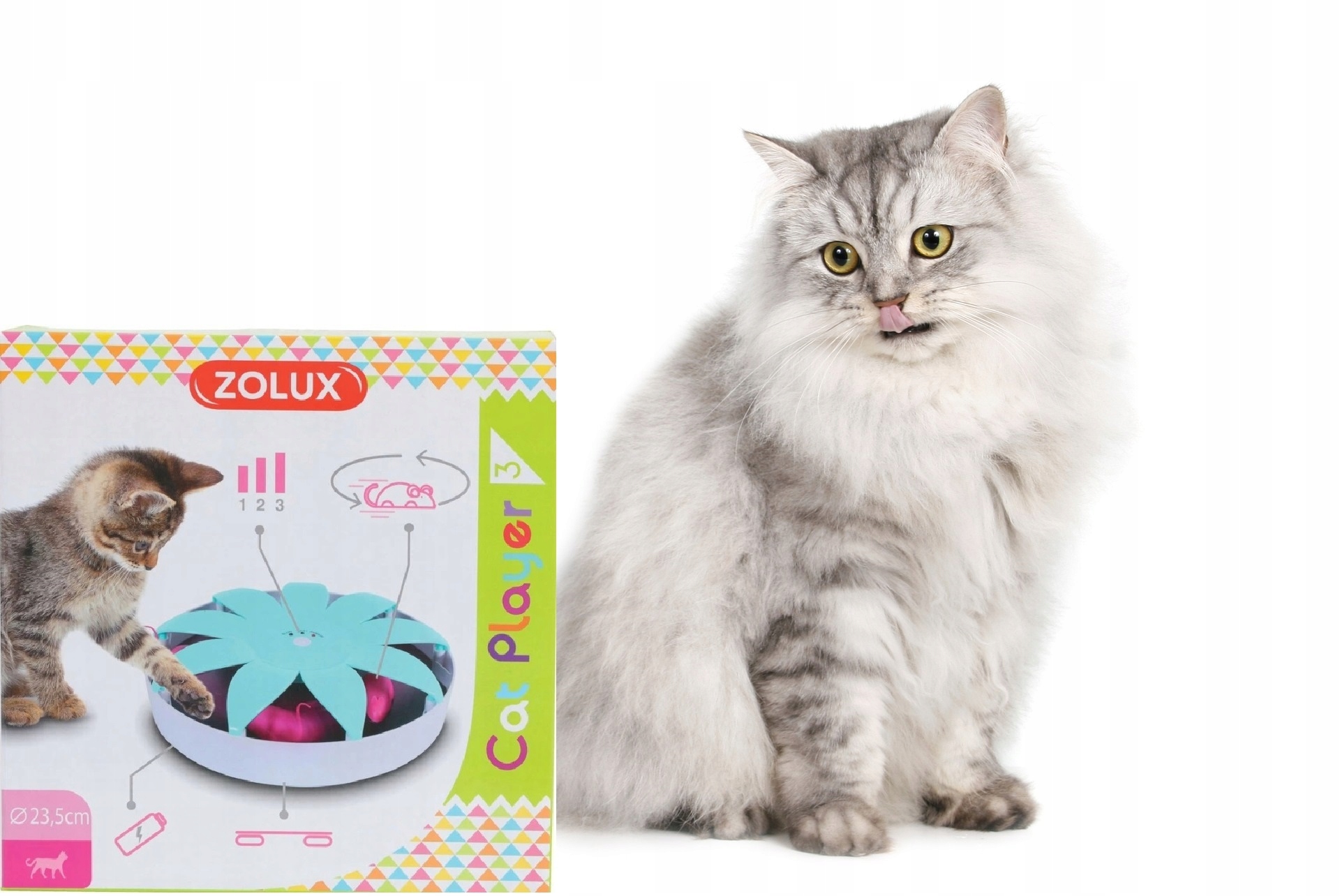 

Zabawka dla kota Cat Player 3 Zolux