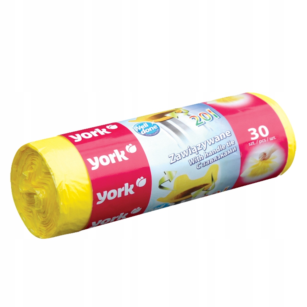 

York Worki na śmieci zawiązywane małe mini 20L x30