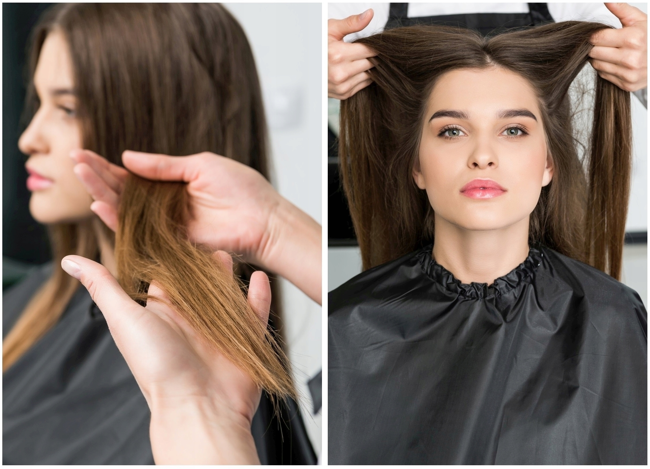 WŁOSY NATURALNE PASEMKA DOCZEPIANE NA KERATYNĘ ŁUSKA PASMA KERATYNOWE 40 CM Marka MODERN-HAIR