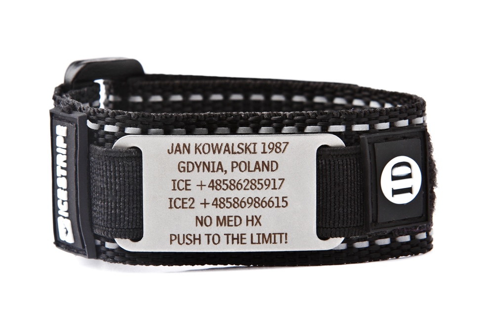 OPASKA NA RĘKĘ SOS BEZPIECZEŃSTWA RATUNKOWA ID ICE Producent inny