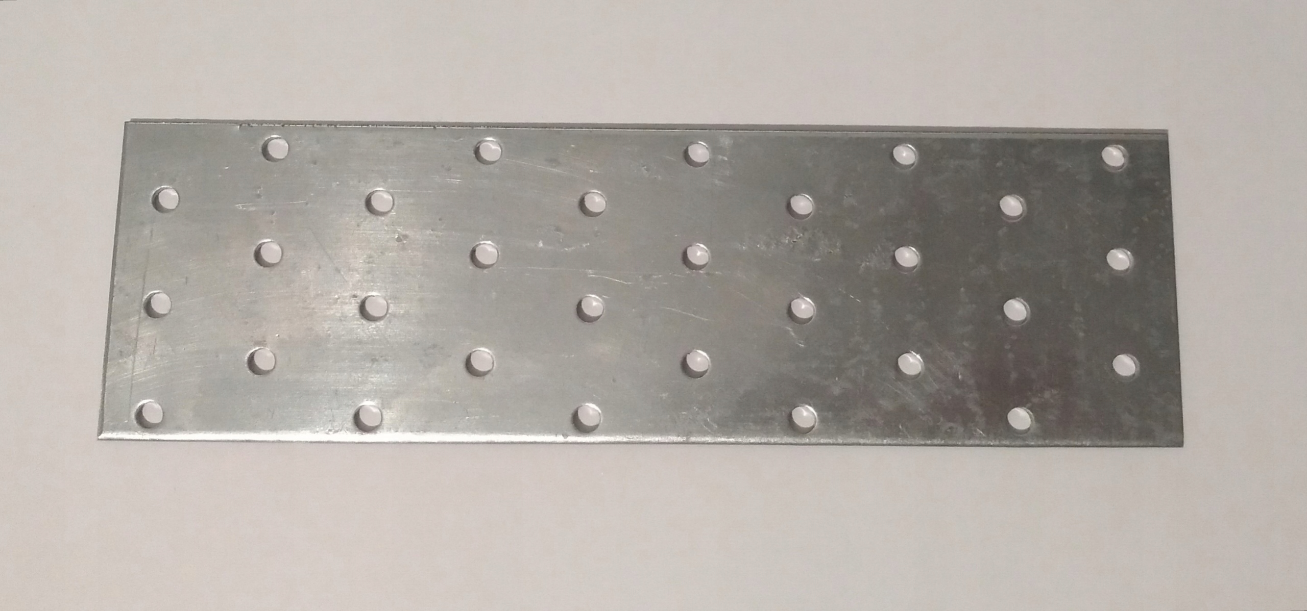 

10 x Płytka perforowana Łącznik płaski 60x200 2 mm
