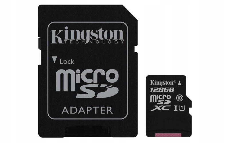 Карта памяти KINGSTON micro SD 128GB CLASS 10 UHS Card Capacity 128 GB
