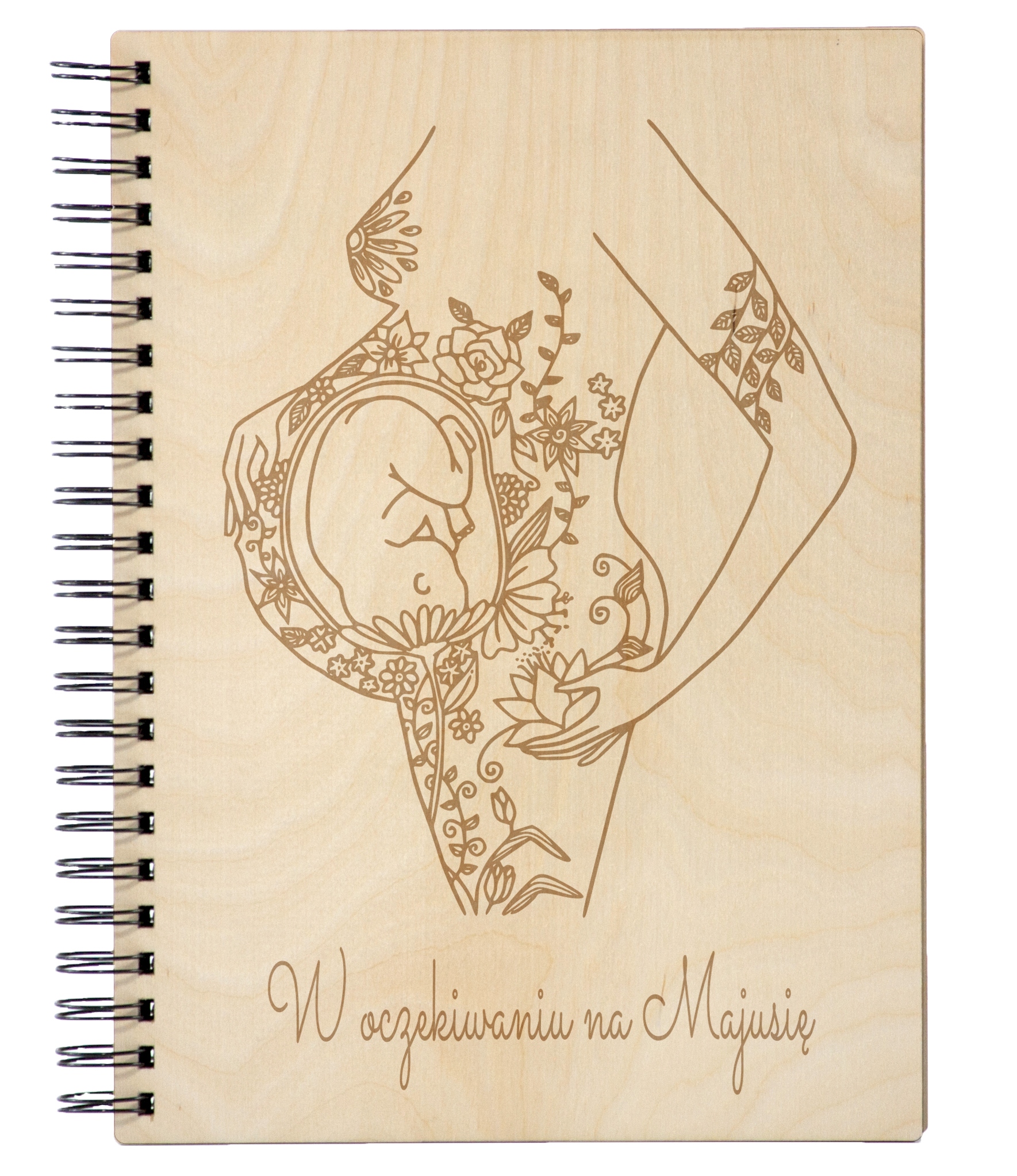 

Minialbum pamiętnik Ciążowy organizer pionowy A5