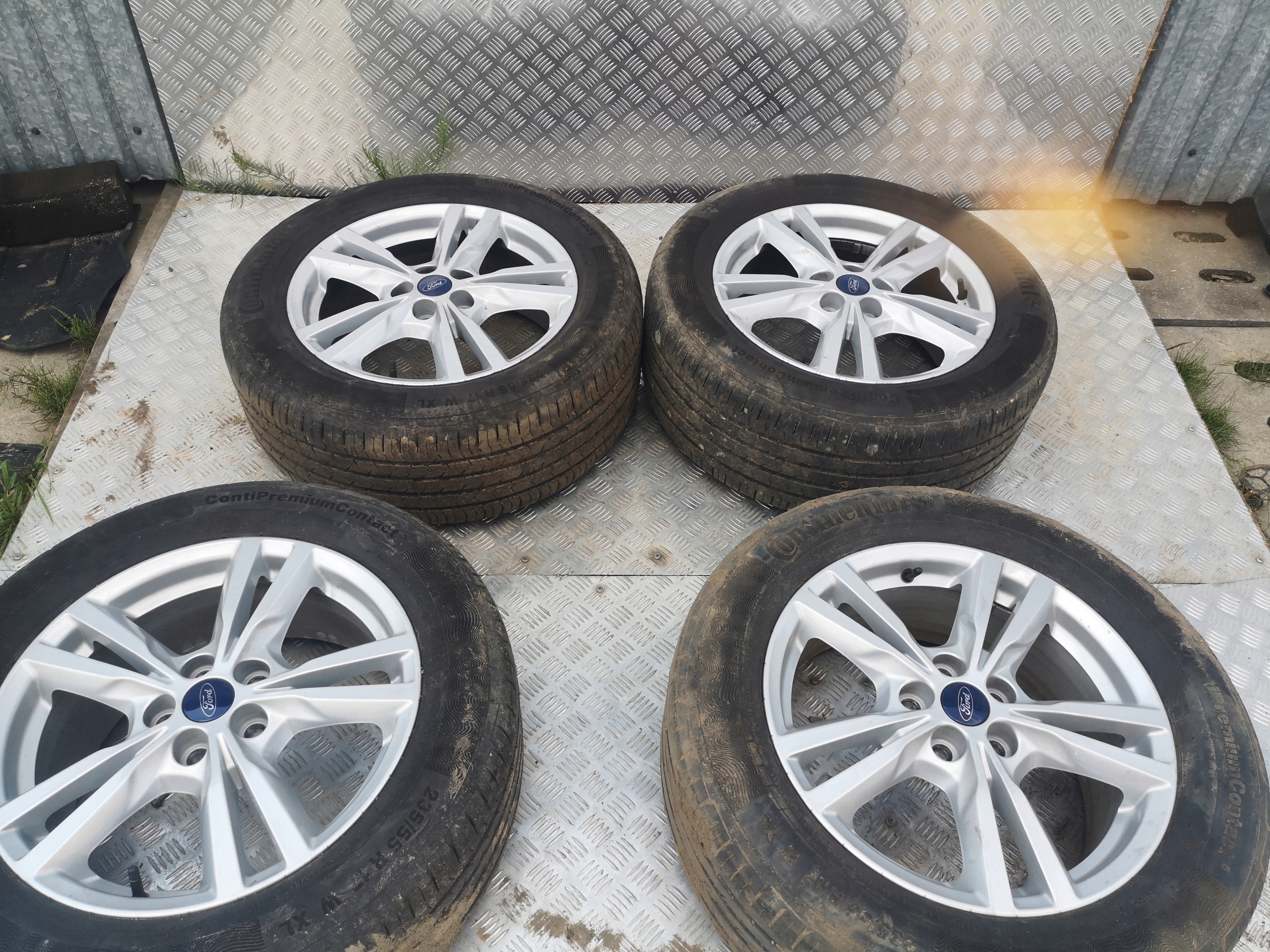 FORD S-MAX GALAXY КОЛЕСА ЛИТЫЕ ДИСКИ 235/55 R1703w