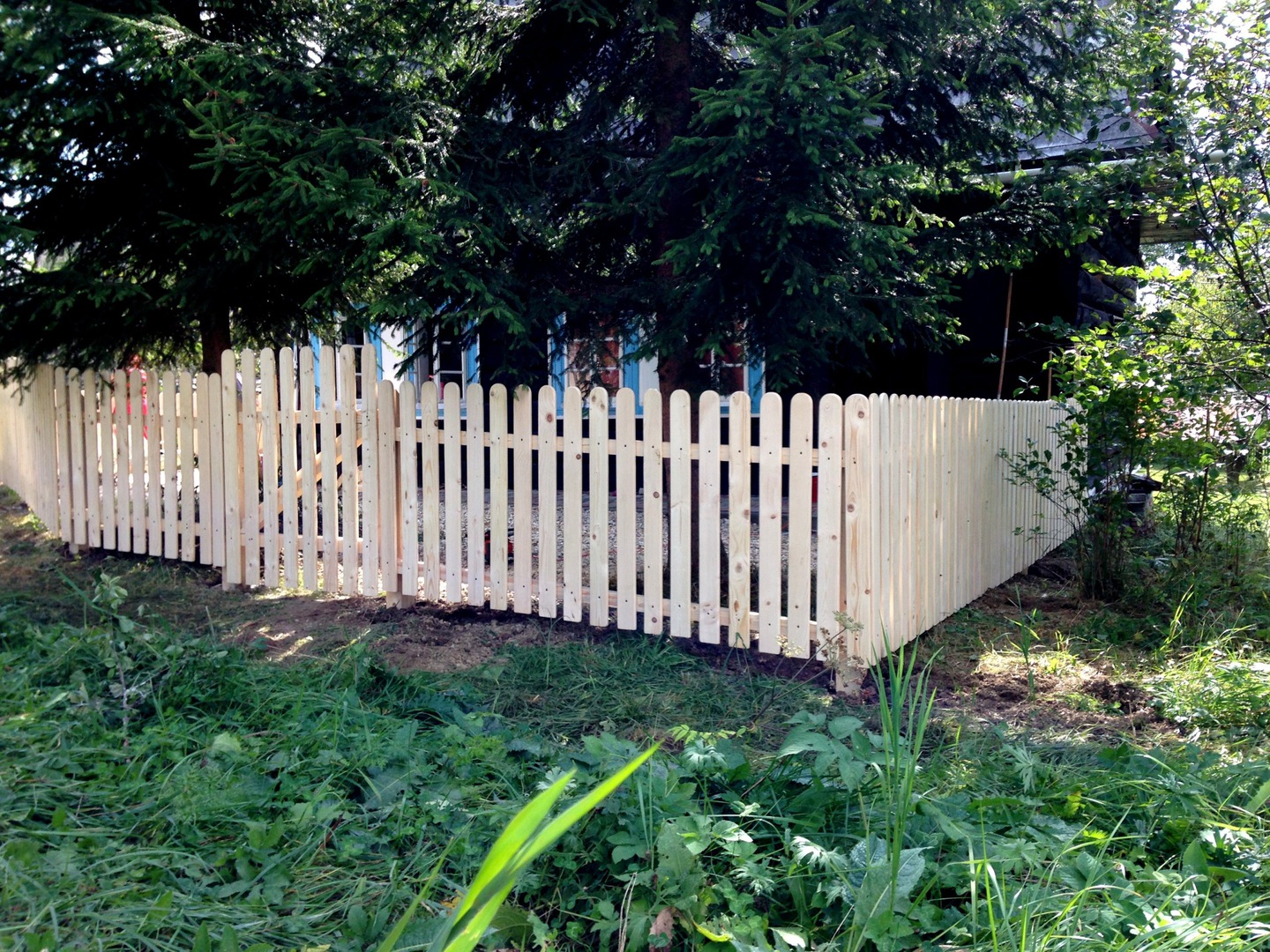 Sztachety drewniane 180CM W2 różne wzory, SUCHE, świerk, płot, na balkon Szerokość produktu 9 cm