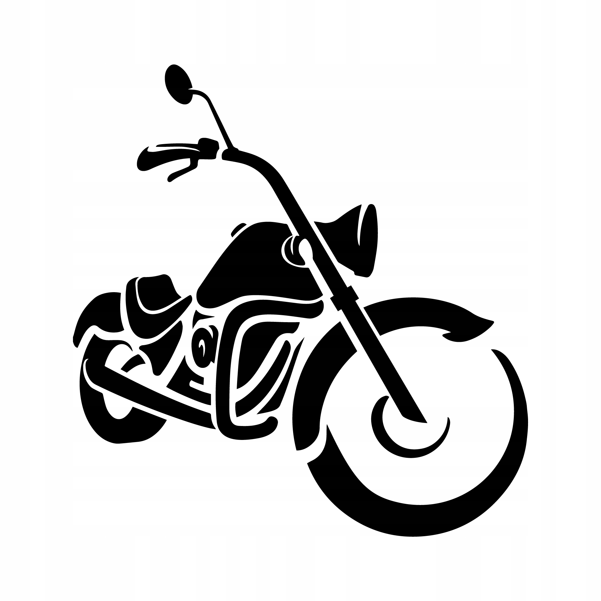 Мотоцикл cross enduro автомобильная наклейка 
