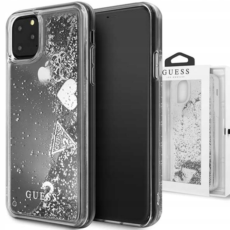 

Etui Guess do iPhone 11 Pro Max, case cover, Heart