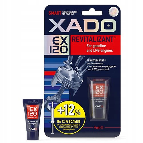 XADO EX120 РЕВИТАЛИЗАНТ ДЛЯ БЕНЗИНОВЫХ ДВИГАТЕЛЕЙ KR