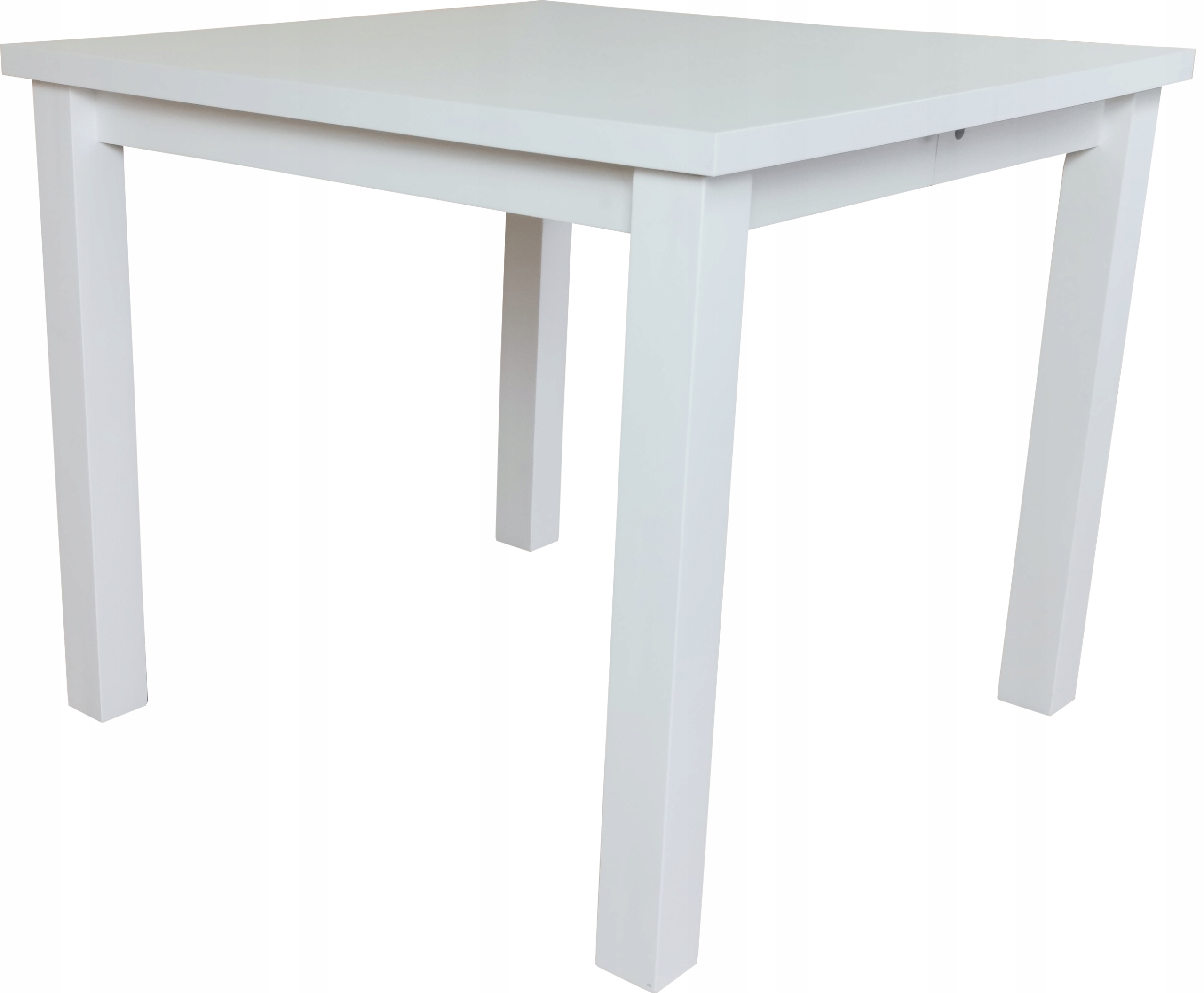Stół Mini-max 80cm 200cm 3 Wkładki Biały Mat