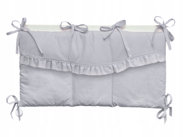 

Przybornik z Falbaną Organizer na łóżeczko 30x60