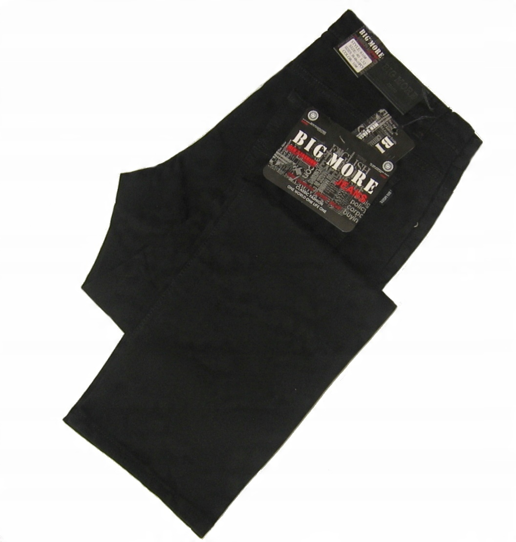 

Męskie Jeansy Big More Black 602 W33 L30