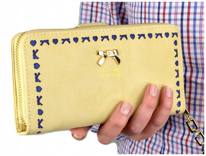 

Portfel Damski Duży Podwójny