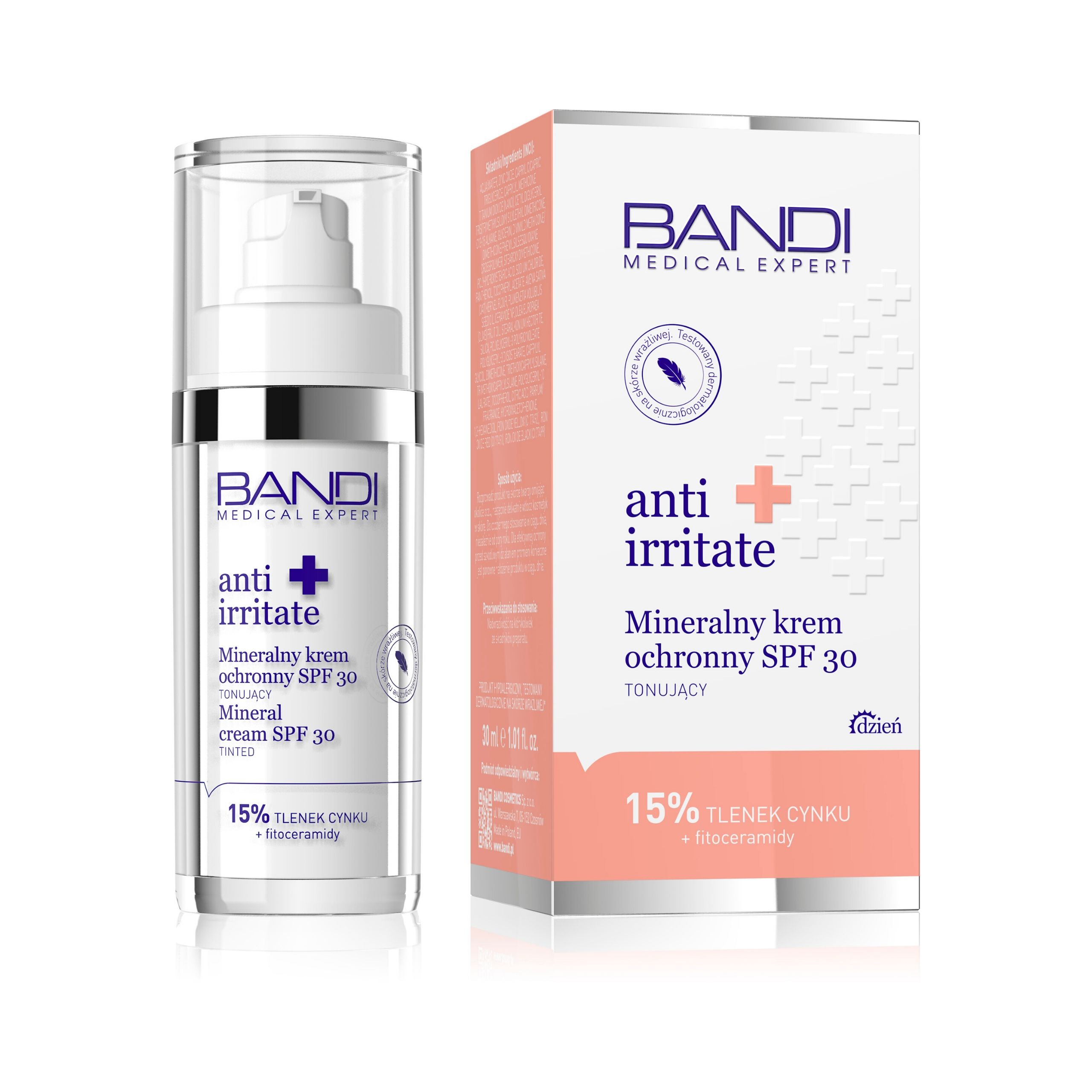 

Anti Irritate Krem ochronny Spf 30 tonujący