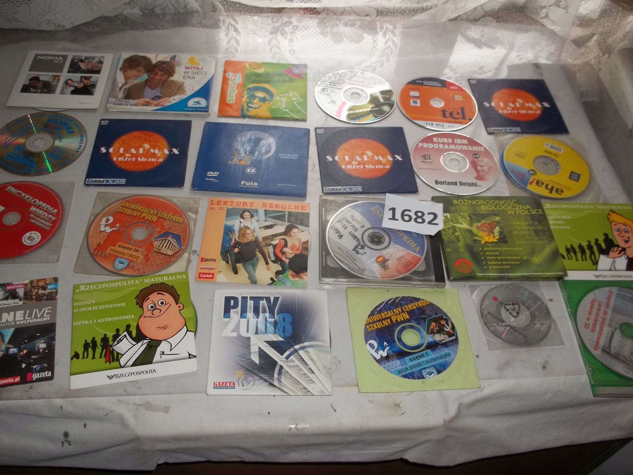 MEGA PAKA PŁYTY PROGRAMY FAKTURY PITY INNE (1682)